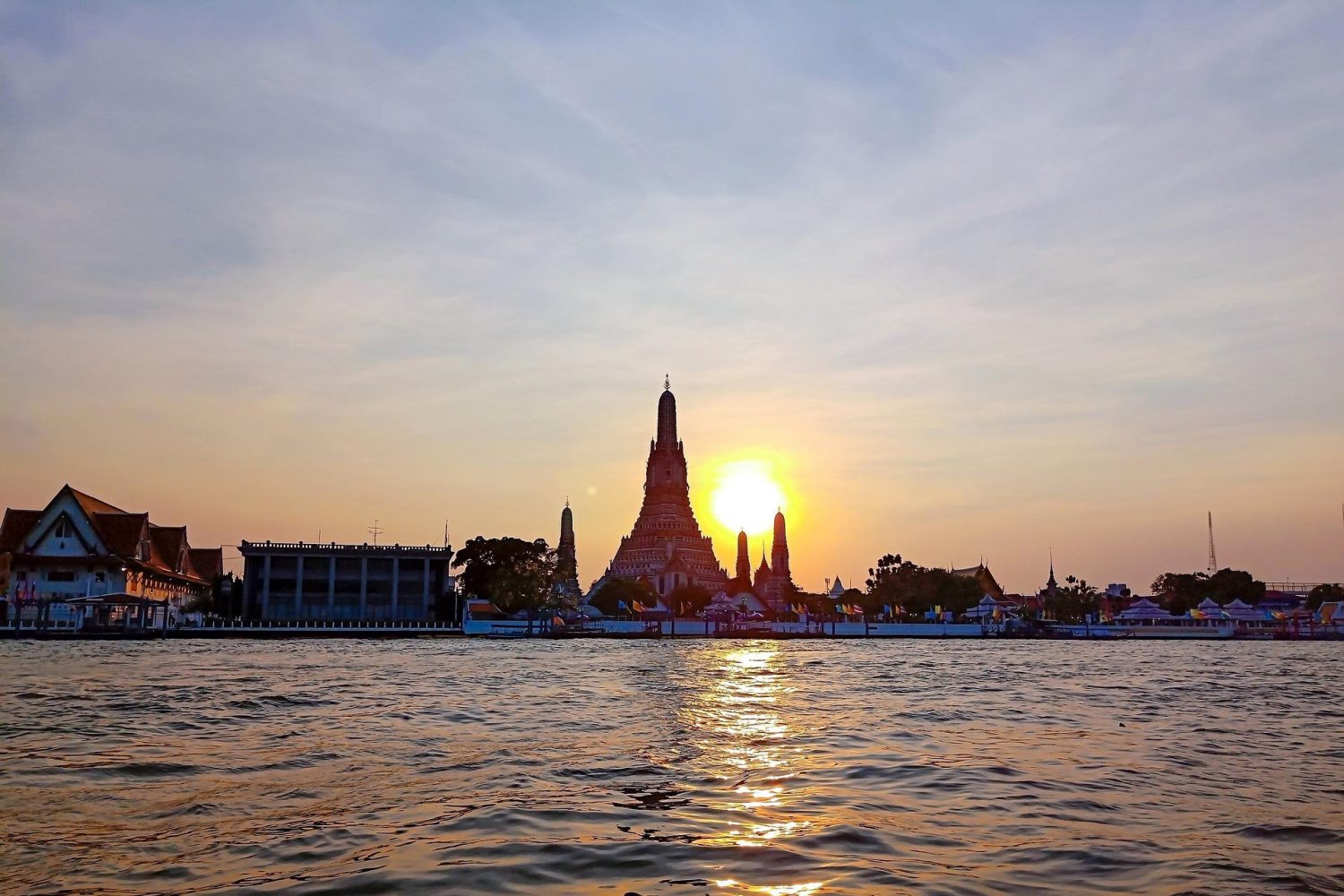 Sunset, Wat Arun Sunset, Bangkok