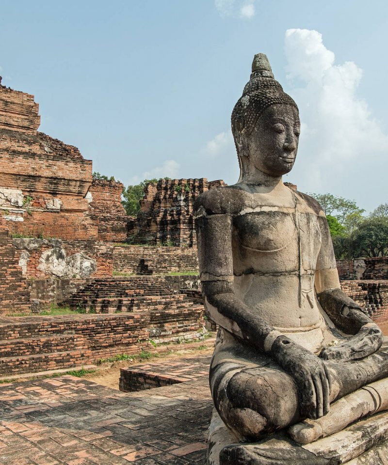 Thailand Ayutthaya ruins old temples